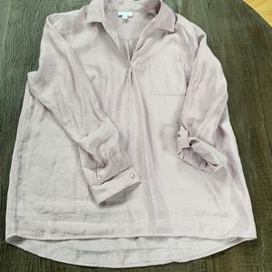 J. Jill blouse, lavender, M, great condition!